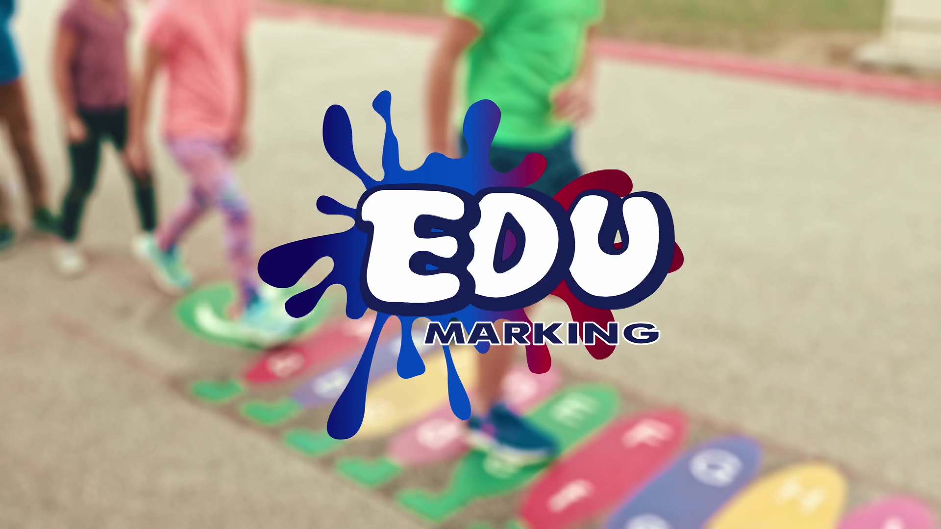Four Square Playground Game Rules - EduMarking Playground Markings